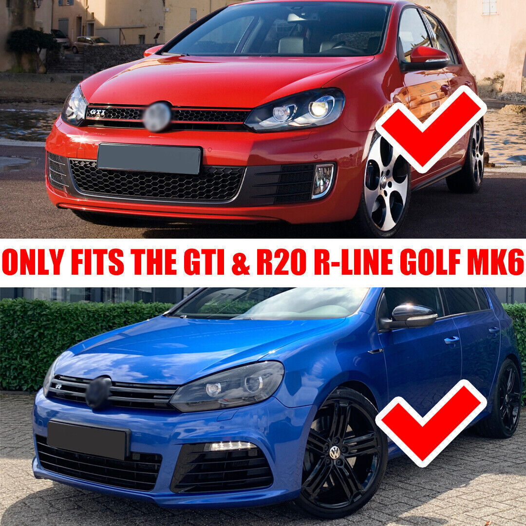 ⭐SPOILER POSTERIORE ADATTO PER VW Golf VI MK6 VI GTI 2010-2013 NERO LUCIDO⭐