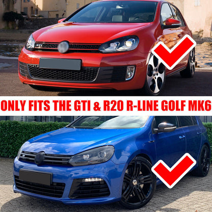 ⭐SPOILER POSTERIORE ADATTO PER VW Golf VI MK6 VI GTI 2010-2013 NERO LUCIDO⭐