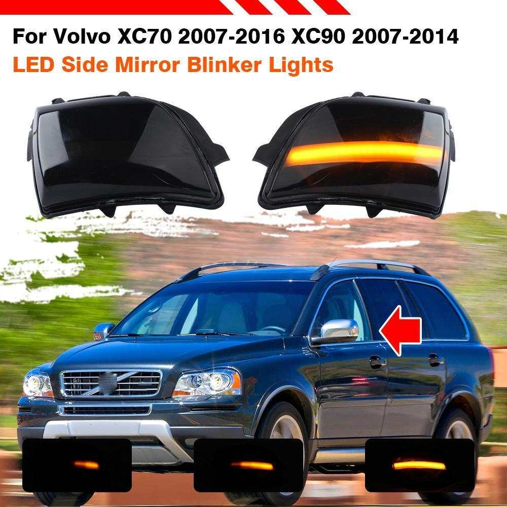 ✨PAIR OF SMOKE LED PROGRESSIVE INDICATORS suitable for Volvo XC70 I II XC90 I 07-14