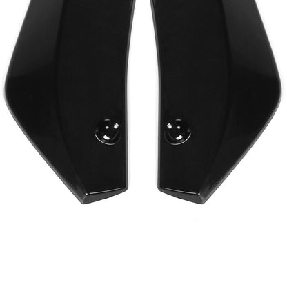 ⭐AERO FLAPS SUITABLE FOR AUDI A3 A4 A5 A6 A7 B8 S3 BLACK ⭐