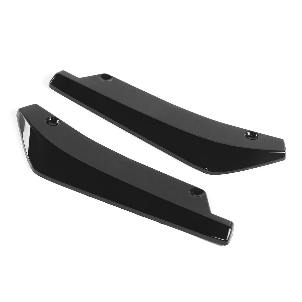 ⭐AERO FLAPS SUITABLE FOR AUDI A3 A4 A5 A6 A7 B8 S3 BLACK ⭐
