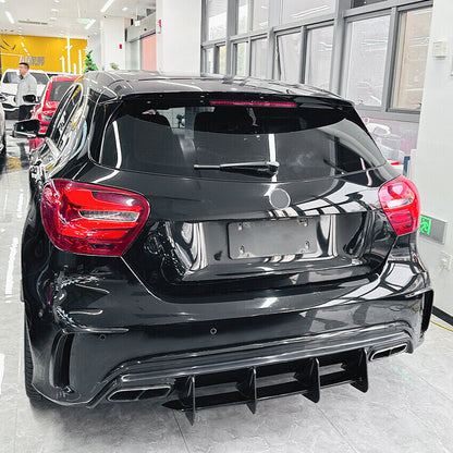 🔶DIFFUSORE ADATTO PER MERCEDES W176 AMG A45 FACELIFT 2015-2018🔶V