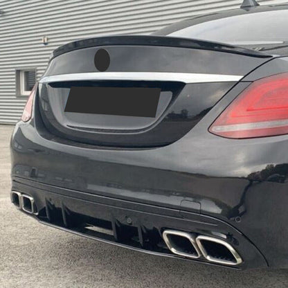 👉DIFFUSORE ADATTO PER Mercedes C W205 S205 AMG Line 15-21 C63 Look⭐