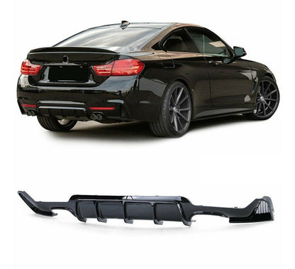 🔥DIFFUSER SUITABLE FOR BMW 4 SERIES F32 F33 F36 2014+ M DIFFUSER IN ABS🔥