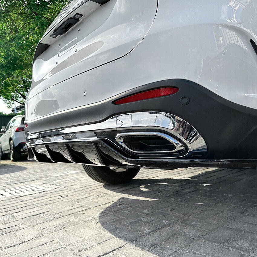 🔥DIFFUSORE ADATTO PER MERCEDES BENZ GLC X254 SUV 2022+ NERO LUCIDO🔥