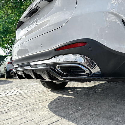 🔥DIFFUSORE ADATTO PER MERCEDES BENZ GLC X254 SUV 2022+ NERO LUCIDO🔥