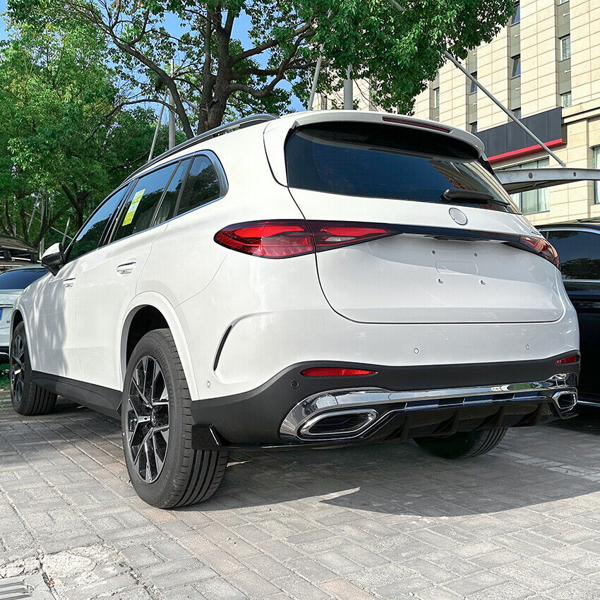 🔥DIFFUSORE ADATTO PER MERCEDES BENZ GLC X254 SUV 2022+ NERO LUCIDO🔥