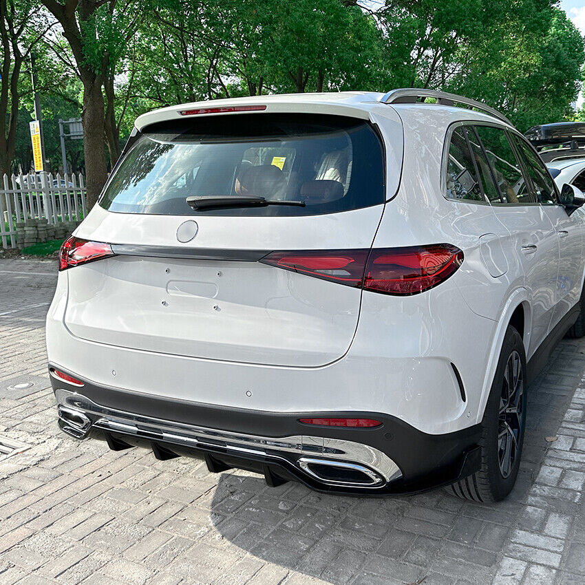 🔥DIFFUSORE ADATTO PER MERCEDES BENZ GLC X254 SUV 2022+ NERO LUCIDO🔥