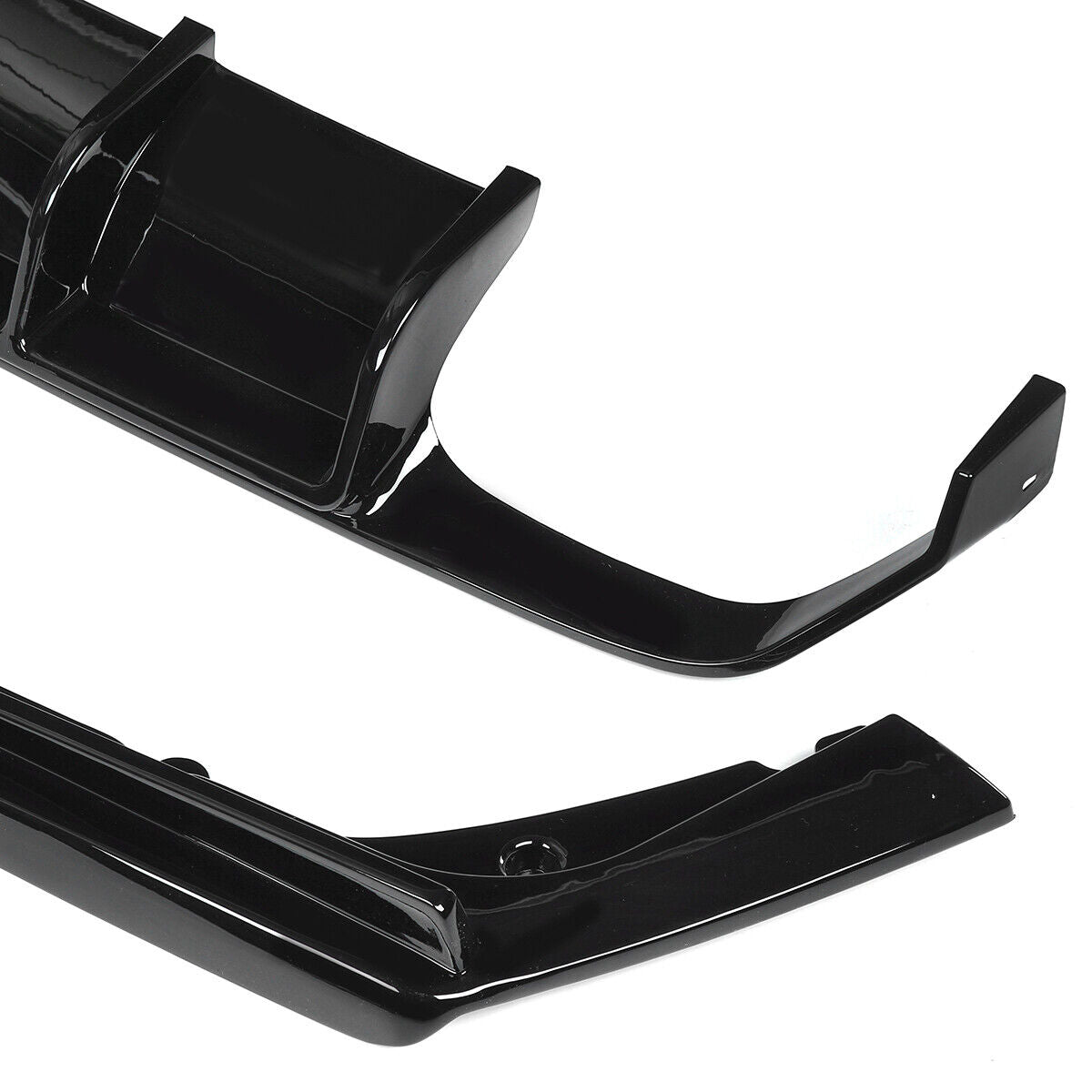 🔥DIFFUSORE ADATTO PER BMW M3 M4 F80 F82 F83 2014-2020 ABS NERO LUCIDO🔥