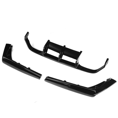 🔥DIFFUSORE ADATTO PER BMW M3 M4 F80 F82 F83 2014-2020 ABS NERO LUCIDO🔥