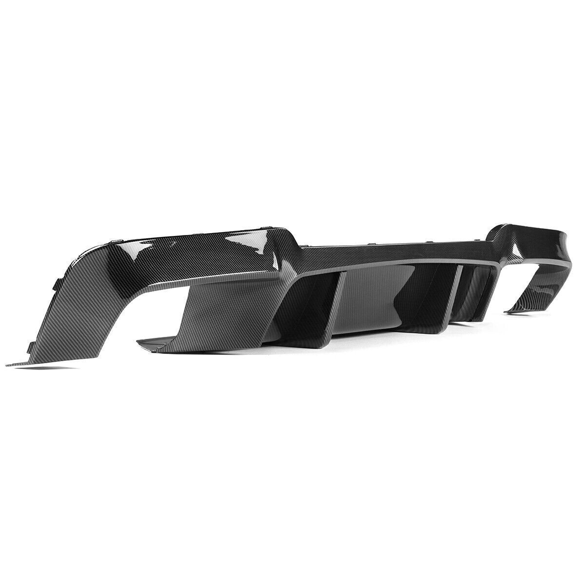 🔆DIFFUSORE DOPPIA USCITA ADATTO PER BMW SERIE 5 F10 F11 M CARBON NERO🔆