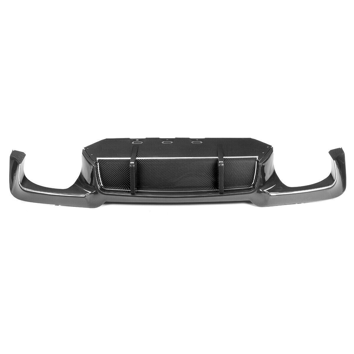 🔆DIFFUSORE DOPPIA USCITA ADATTO PER BMW SERIE 5 F10 F11 M CARBON NERO🔆