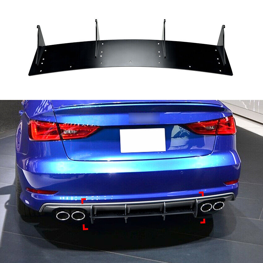 🔥DIFFUSORE adatto per AUDI A3 S-LINE S3 8V SDEAN 2013-2016🔥