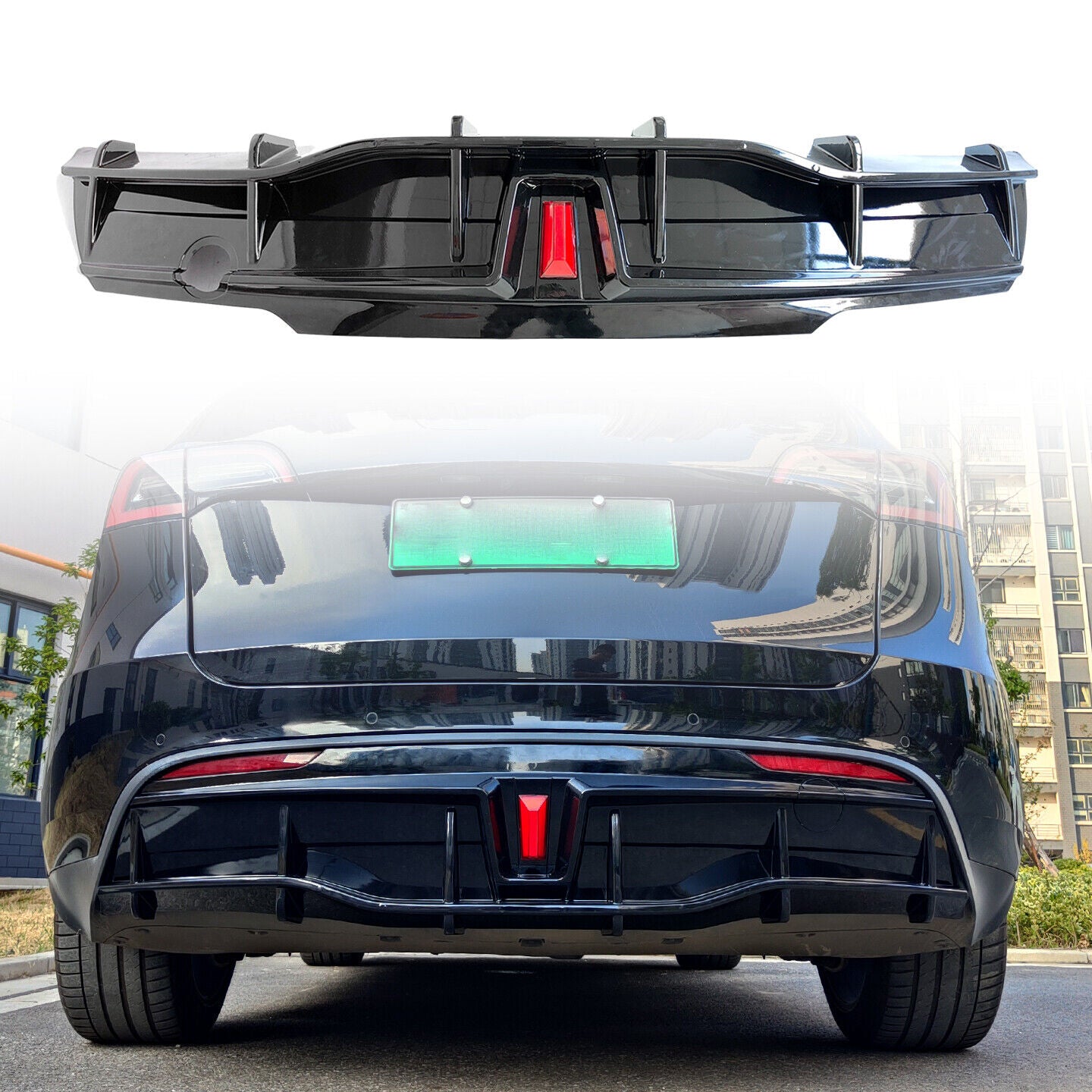 💎DIFFUSORE adatto per TESLA MODEL Y 2019-2023 CON LUCE LED💎