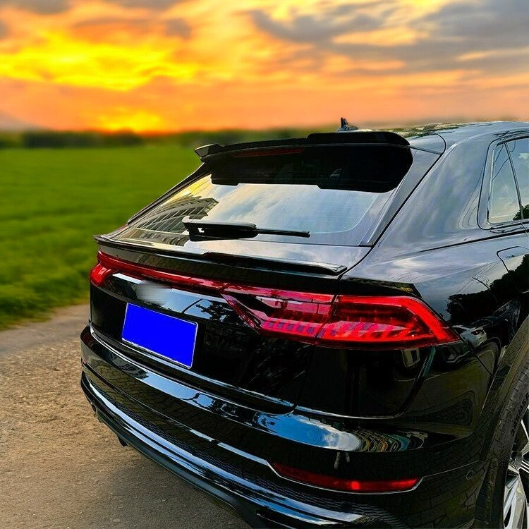 ✨GLOSSY BLACK REAR SPOILER SUITABLE FOR AUDI Q8 SQ8 SUV 2018+⏩