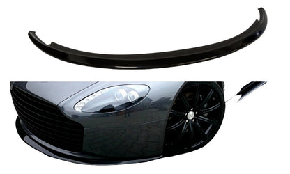 ✔️SPLITTER ANTERIORE ADATTO PER Aston Martin V8 Vantage NERO LUCIDO✔️