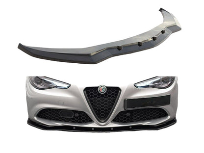 ✔️SPLITTER ANTERIORE ADATTO PER Alfa Romeo Giulia Sport NERO LUCIDO✔️