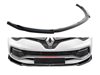 ✔️FRONT SPLITTER SUITABLE FOR Renault Clio RS MK4 GLOSS BLACK✔️