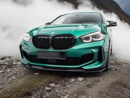 ✔️SPLITTER ANTERIORE ADATTO PER BMW M135i NERO LUCIDO✔️