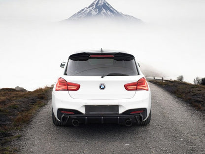 ✔️DIFFUSORE scarico doppia uscita ADATTO PER BMW Serie 1 M-Pack F20 2015-2019✔️