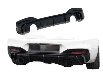 ✔️DIFFUSORE scarico doppia uscita ADATTO PER BMW Serie 1 M-Pack F20 2015-2019✔️