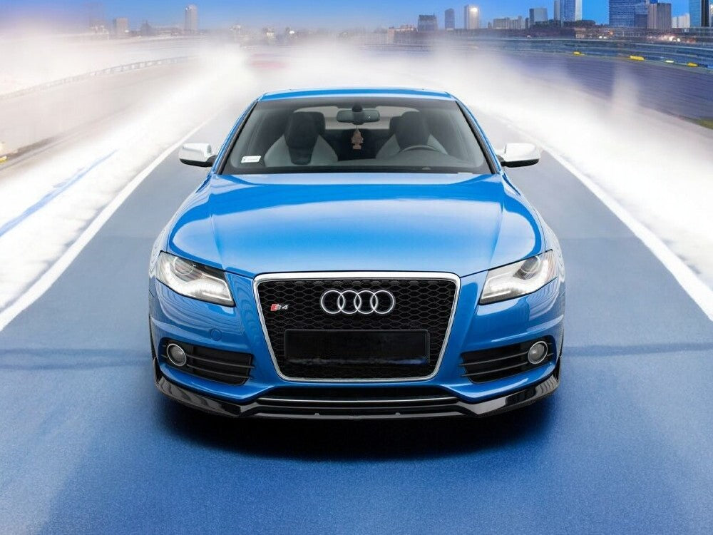 ⭐SPLITTER ANTERIORE V3 ADATTO PER AUDI S4 A4 S-LINE B8 2008-2011⭐