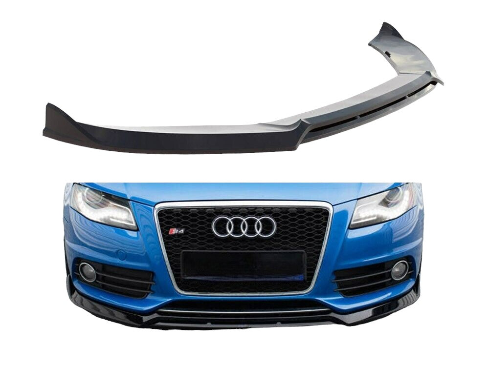 ⭐SPLITTER ANTERIORE V3 ADATTO PER AUDI S4 A4 S-LINE B8 2008-2011⭐