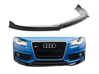⭐SPLITTER ANTERIORE V3 ADATTO PER AUDI S4 A4 S-LINE B8 2008-2011⭐