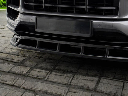⭐FRONT SPLITTER SUITABLE FOR PORSCHE CAYENNE 2023+⭐