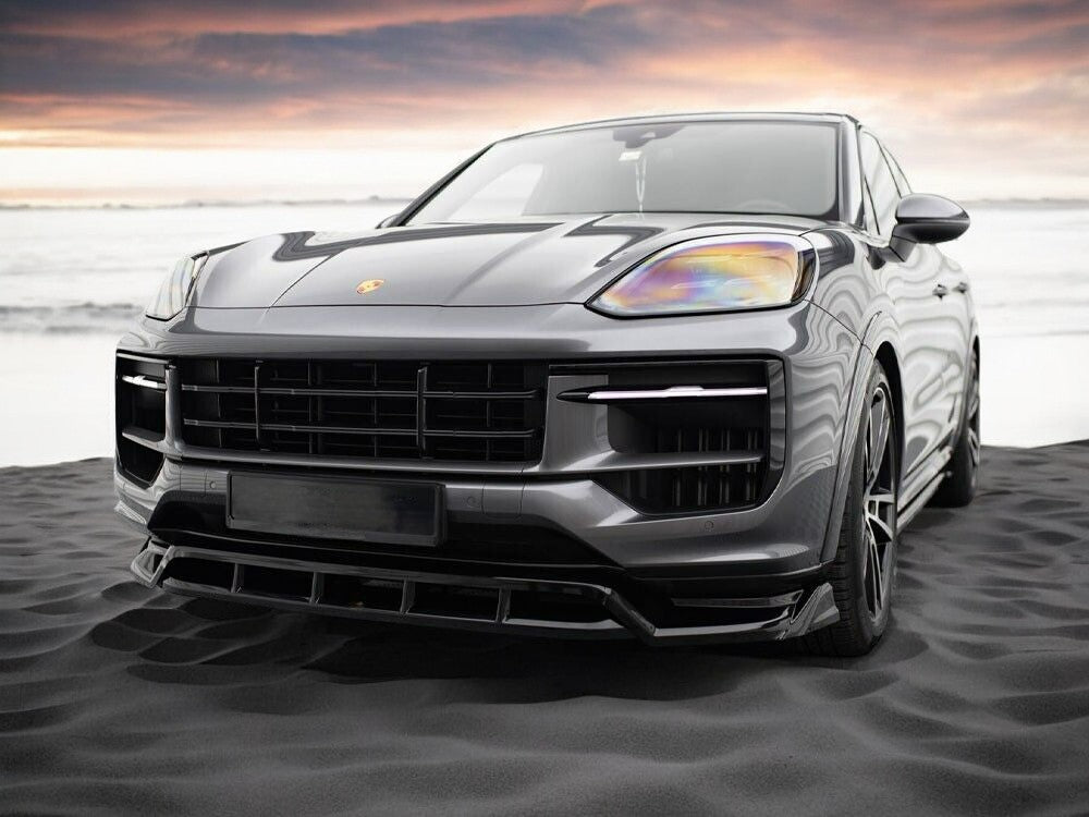 ⭐FRONT SPLITTER SUITABLE FOR PORSCHE CAYENNE 2023+⭐