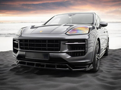 ⭐FRONT SPLITTER SUITABLE FOR PORSCHE CAYENNE 2023+⭐