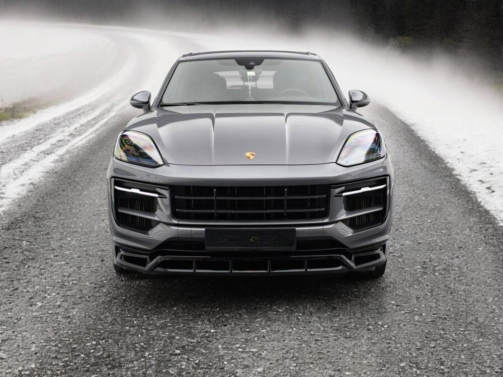 ⭐FRONT SPLITTER SUITABLE FOR PORSCHE CAYENNE 2023+⭐