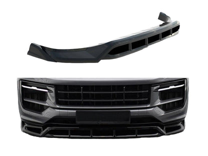 ⭐FRONT SPLITTER SUITABLE FOR PORSCHE CAYENNE 2023+⭐