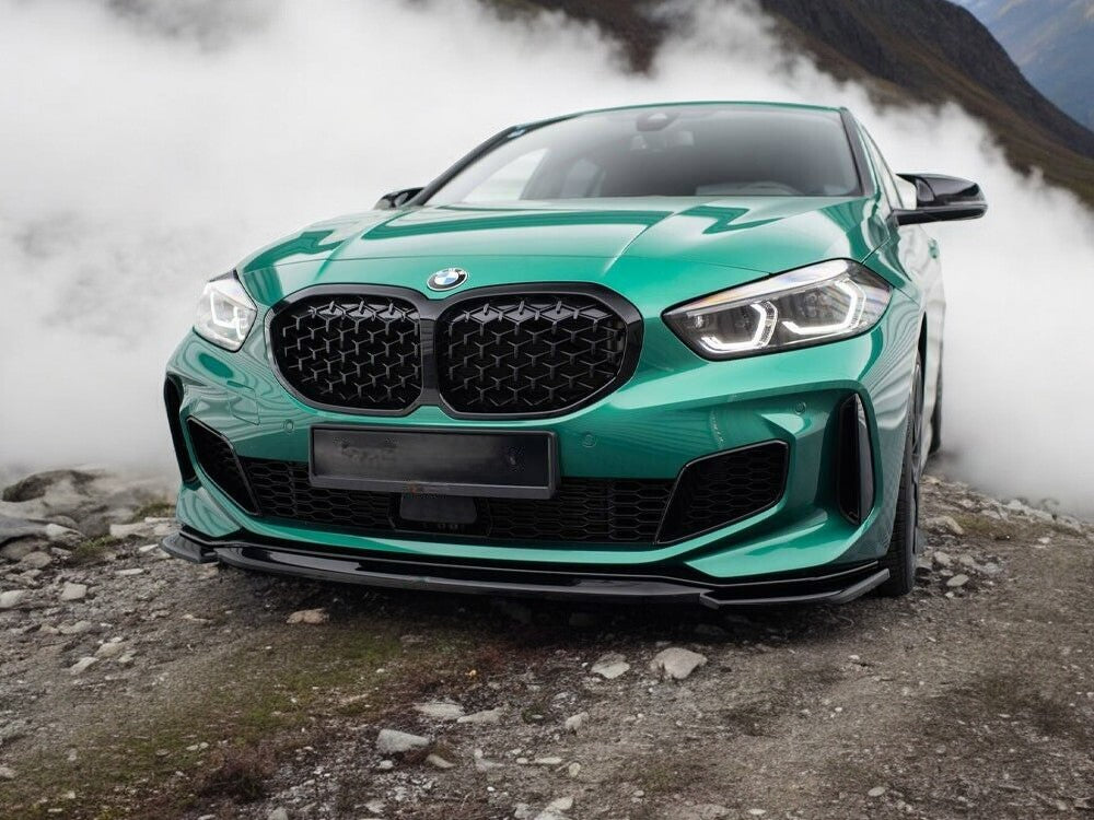 ⭐SPLITTER ANTERIORE V1 ADATTI PER BMW M135I F40 (2019-)⭐