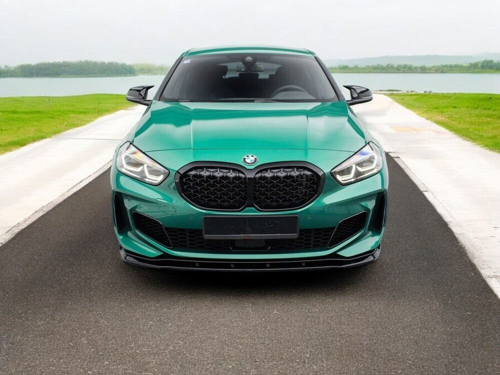 ⭐FRONT SPLITTER V9 SUITABLE FOR BMW M135I F40 (2019-)⭐