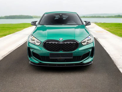 ⭐FRONT SPLITTER V9 SUITABLE FOR BMW M135I F40 (2019-)⭐