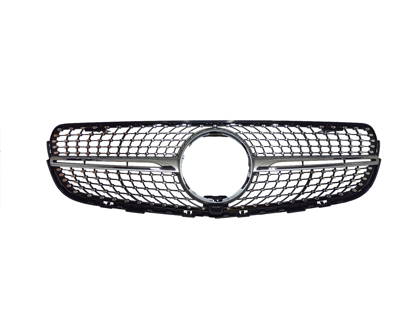⭐GRIGLIA ADATTO PER MERCEDES GLC Classe X253 2015 - 2018 argento⭐