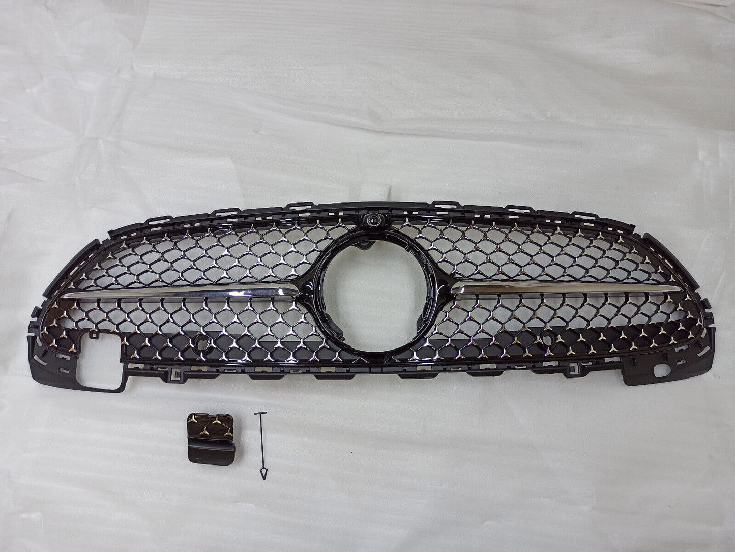 ⭐GRIGLIA ADATTO PER MERCEDES W206 Classe C 2021 NERO⭐