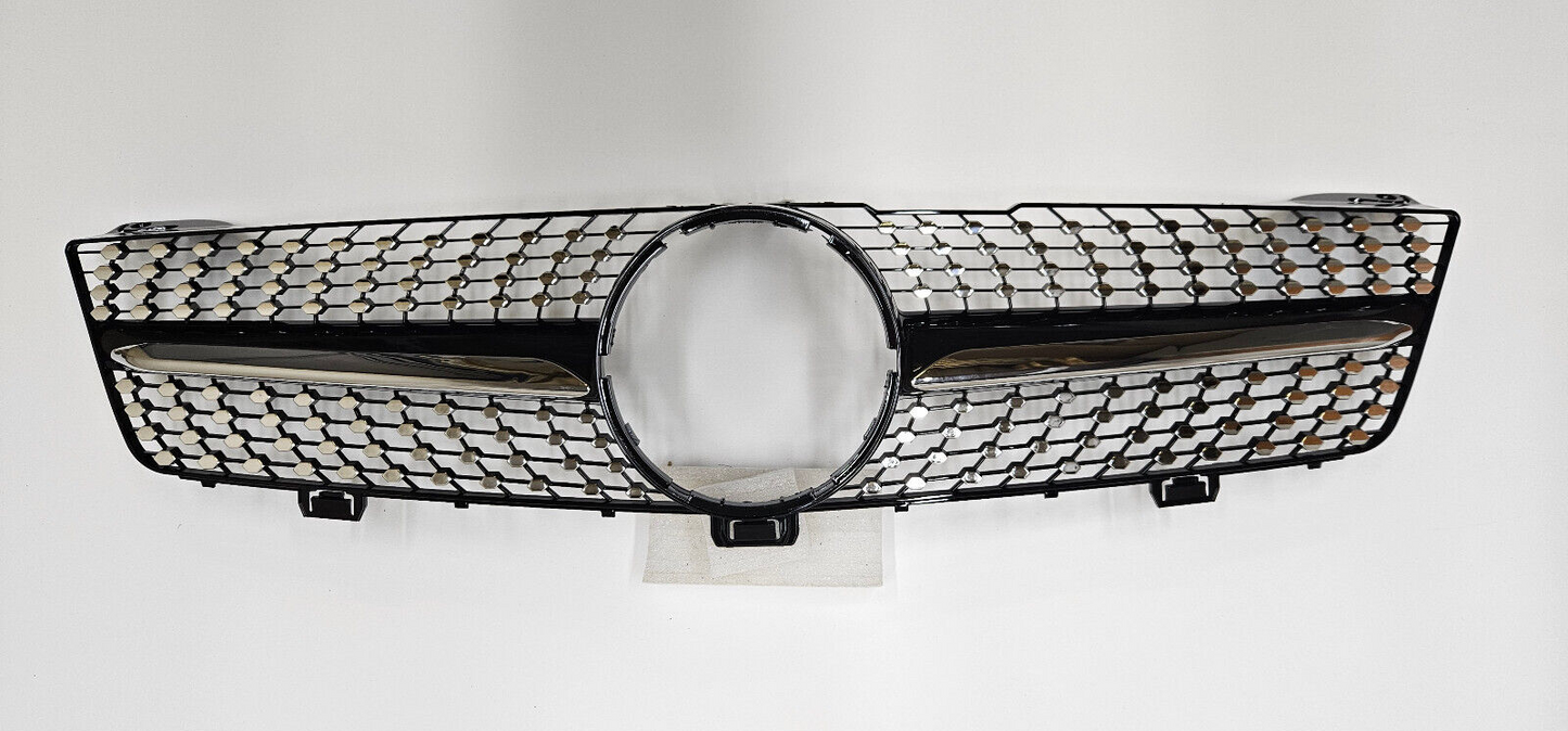 ⭐DIAMOND GRILLE SUITABLE FOR MERCEDES CLS W219 2008 - 2011⭐