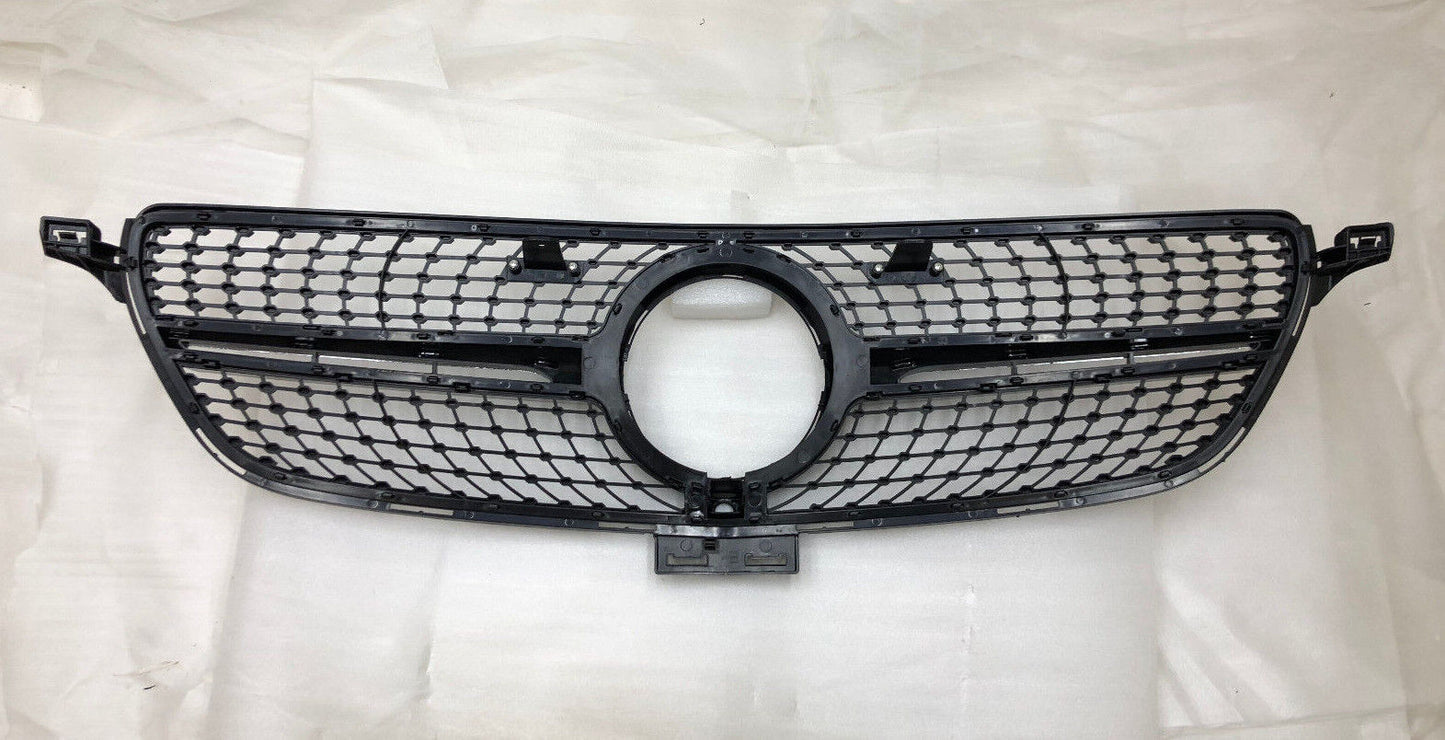 ⭐DIAMOND GRILLE SUITABLE FOR MERCEDES GLE W166 2015 - 2018⭐