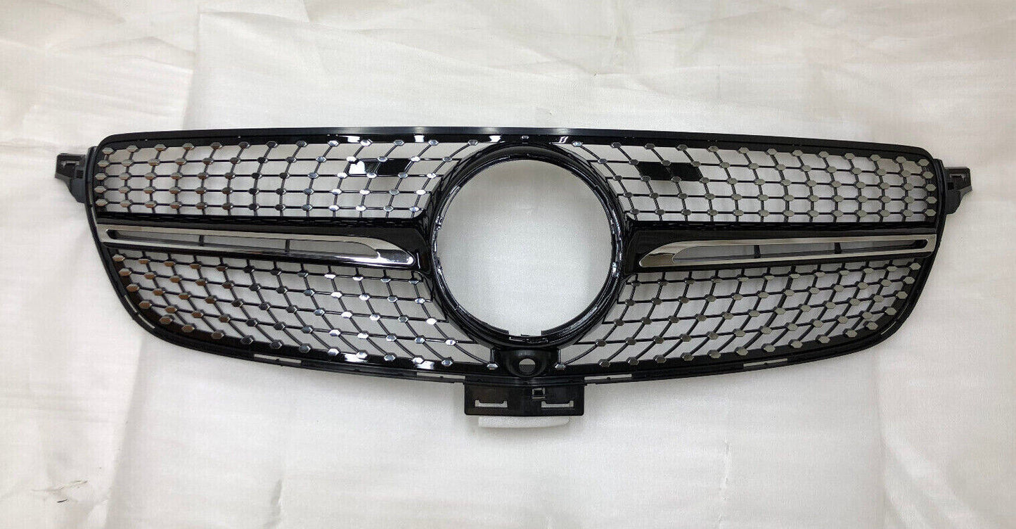 ⭐DIAMOND GRILLE SUITABLE FOR MERCEDES GLE W166 2015 - 2018⭐
