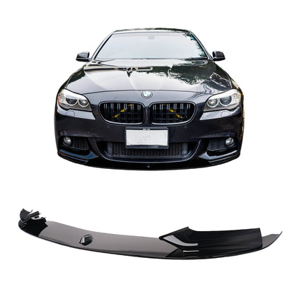⭐BLACK front SPLITTER SUITABLE for BMW 5 Series F10 F11⭐