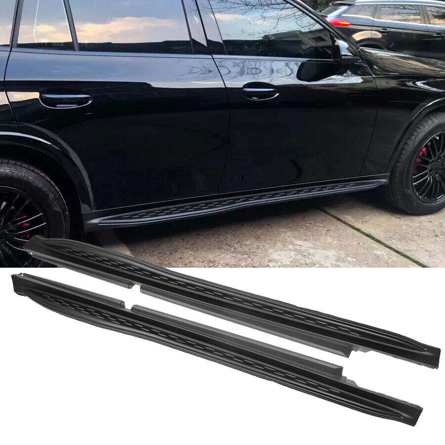 ⭐SIDE STEPS SUITABLE FOR MERCEDES GLC X254 SUV C254 COUPE black⭐