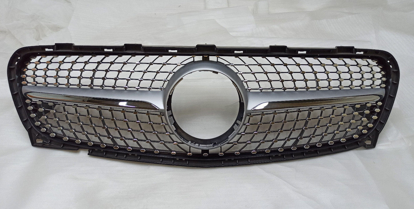 ⭐DIAMOND GRILLE SUITABLE FOR MERCEDES X156 GLA 2017 - 2019⭐