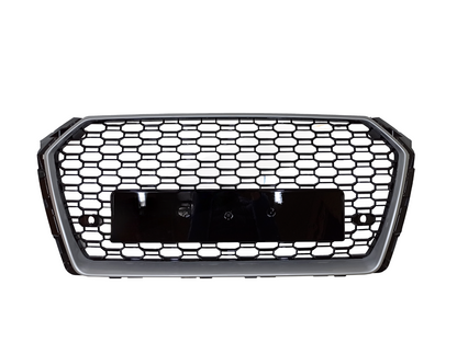 💎Grill suitable for Audi A4 B9 2016 - 2019 BLACK 💎