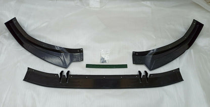 💎SPLITTER ANTERIORE ADATTO PER Audi A4 2020 NERO LUCIDO💎