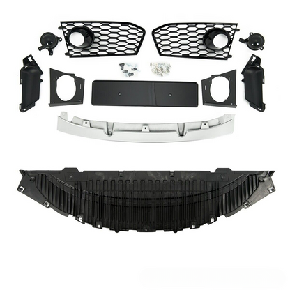 💎Paraurti sportivo anteriore argento adatto per Audi A7 dal 2014-2018💎