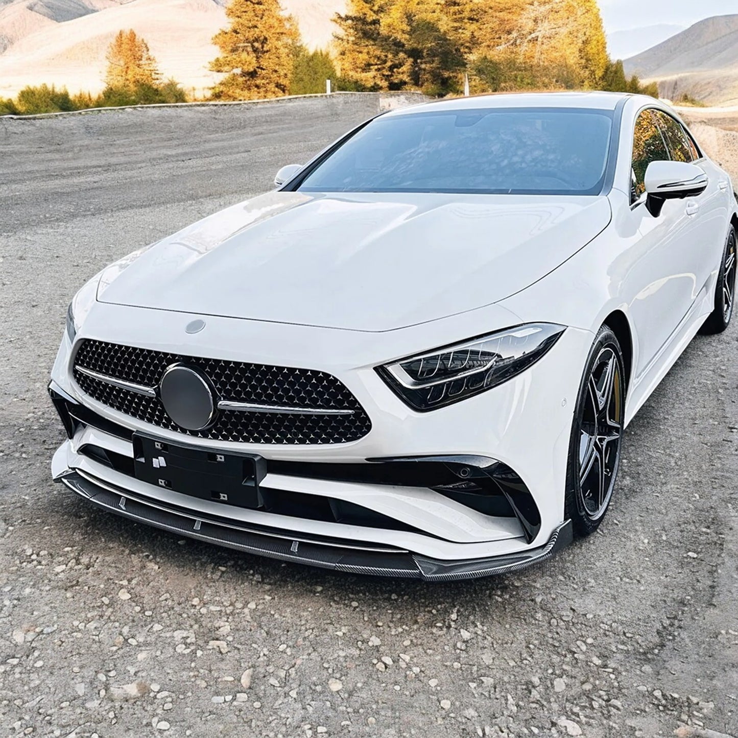 💎SPLITTER suitable for MERCEDES CLS CLASS C257 SEDAN 2022-2024💎