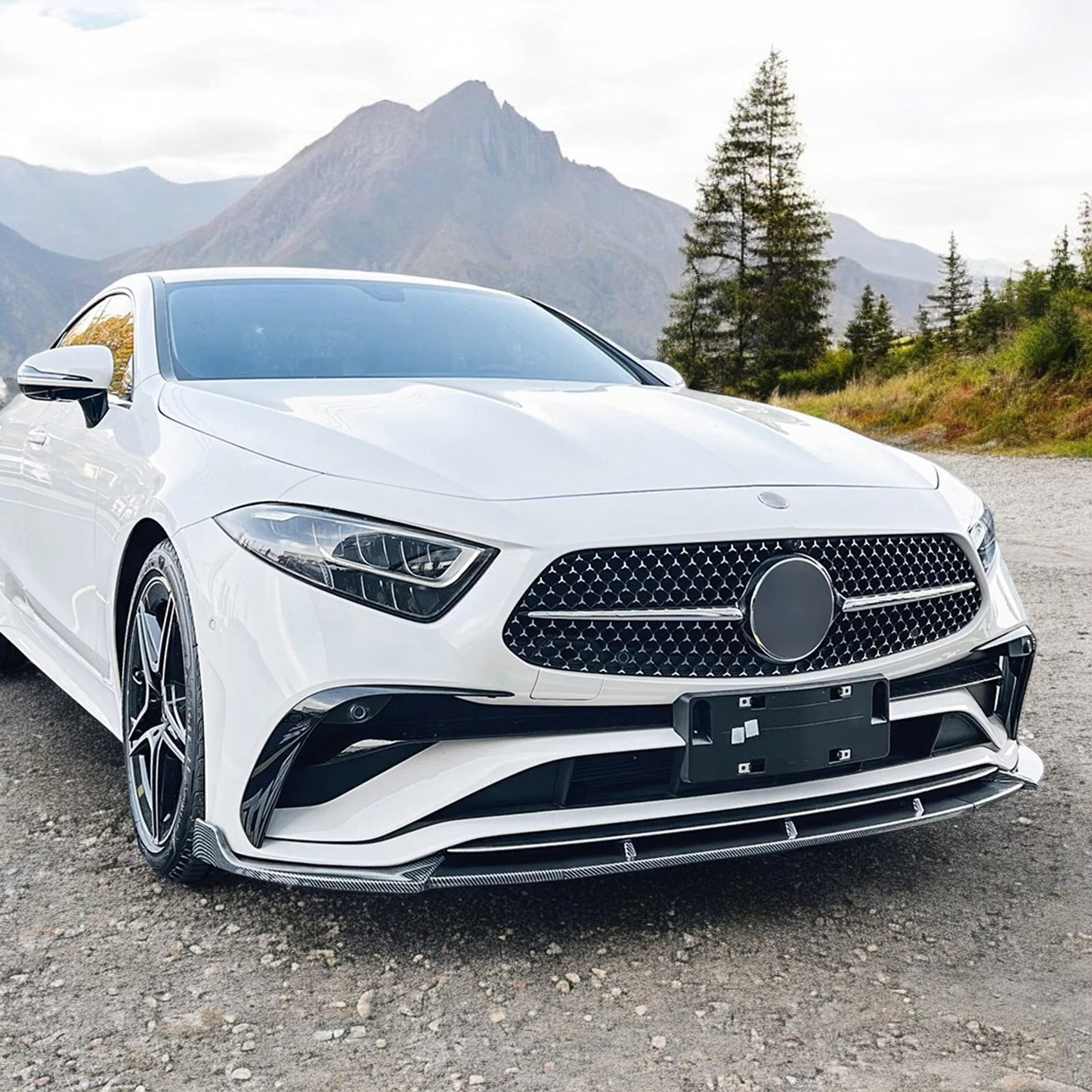 💎SPLITTER suitable for MERCEDES CLS CLASS C257 SEDAN 2022-2024💎
