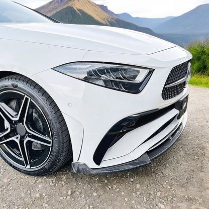 💎SPLITTER adatto per MERCEDES CLASSE CLS C257 2022-2024 NERO LUCIDO💎